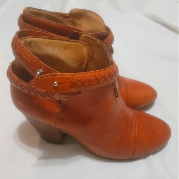 Rag and Bone women's Harrow boot ankle boot Size 7 leather made in Italy - Picture 9 of 12